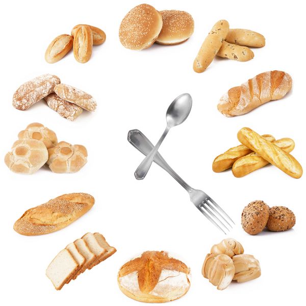 orologio di pane