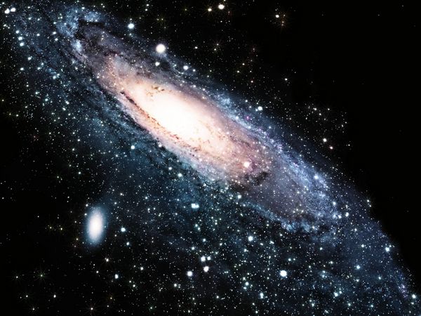 یک کهکشان مارپیچی در جهان است