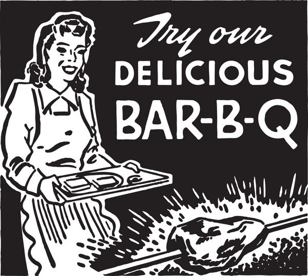 سعی کنید غذای خوشمزه Bar-B-Q را بخرید