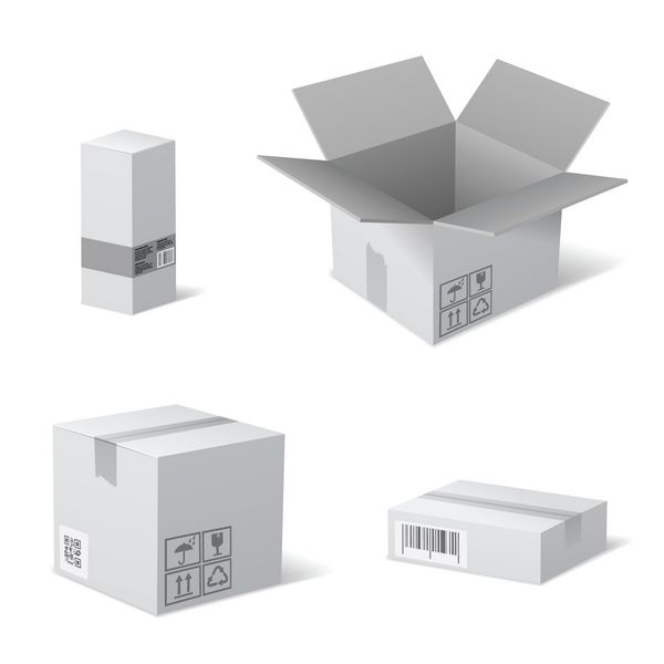 جعبه های بسته بندی