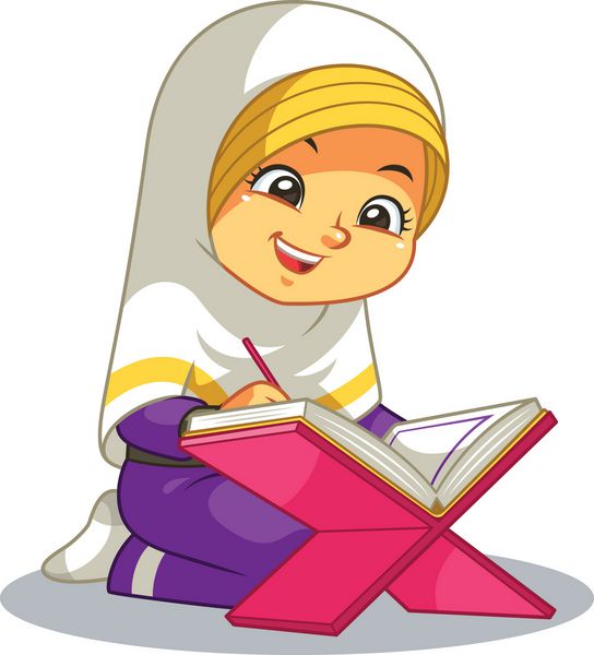 قرآن خواندن دختر مسلمان