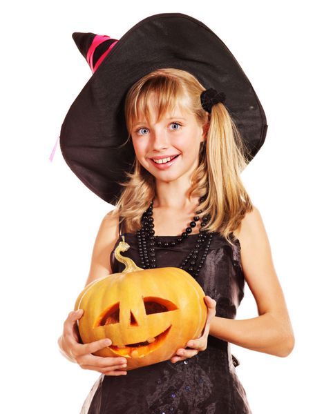 کودکان جادوگر مبارک در حزب هالووین