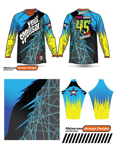 آستین بلند Motocross لباس بردار تی شرت طراحی گرافیک برای لباس فوتبال دوچرخه سواری Unisex زیر دریایی نیروی دریایی و لباس ورزشی