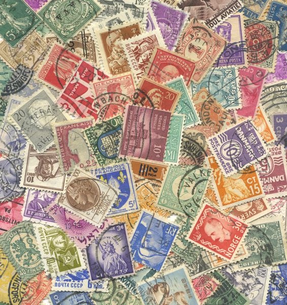 سابقه تمبر پستی کشورهای مختلف