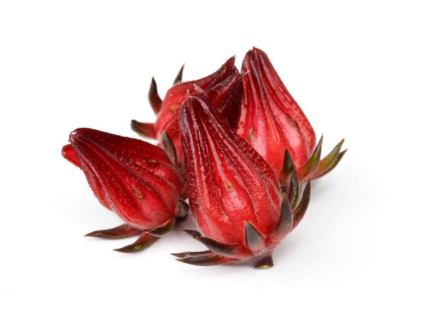 Hibiscus sabdariffa یا میوه های Roselle