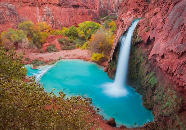 Beautiful Havasu Falls Supai آریزونا ایالات متحده است