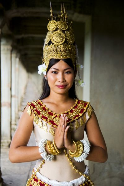 تبریک زنان زن بومی کامبوج