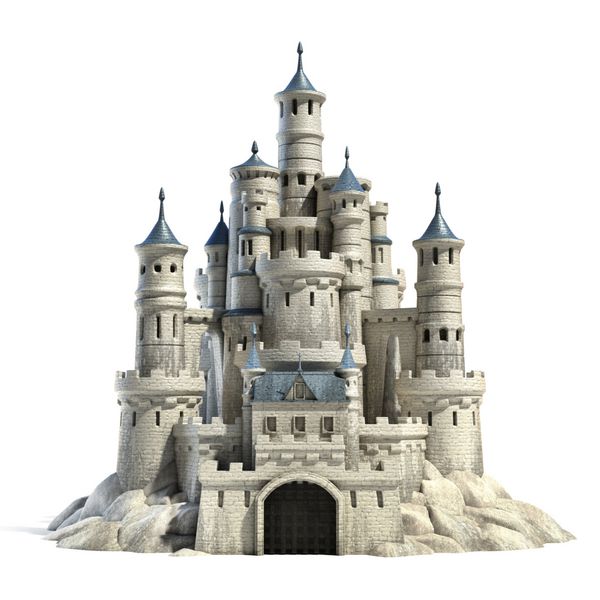 قلعه 3D تصویر