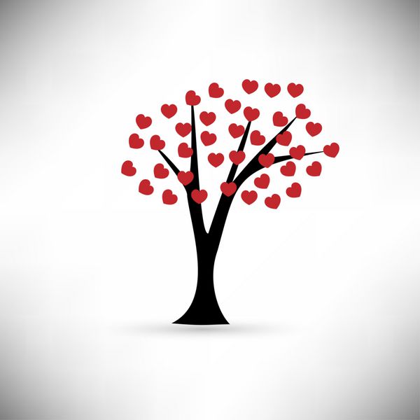 درخت قلب