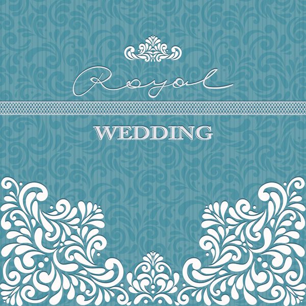 پس زمینه انتزاعی کارت تبریک دعوت با تزئین توری الگوی الگوی گل انتزاعی برای طراحی عروسی و غیره کارت پستال رنگی آبی رنگ