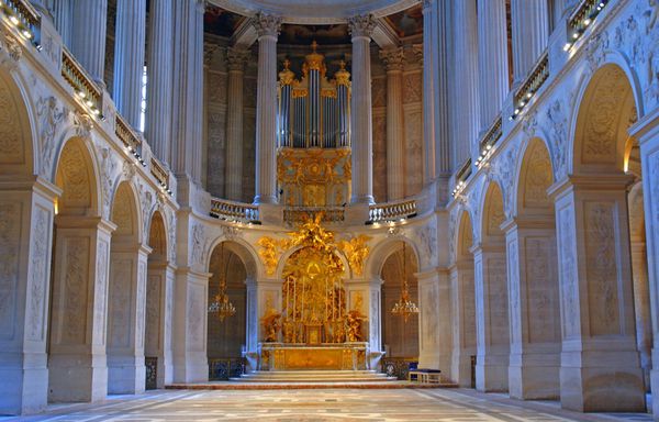کلیسای قصر ورسای گرفته شده در فرانسه پاریس