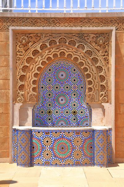 چشمه زیبا در رباط مراکش