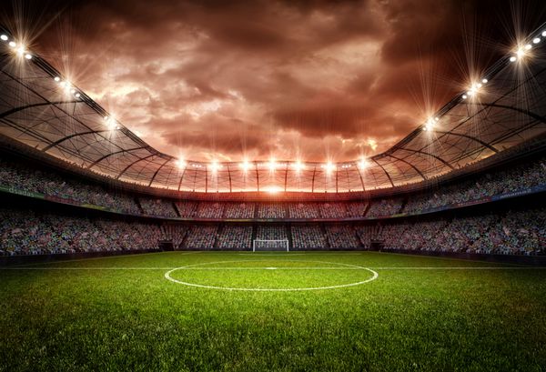 عکس زمین فوتبال خفن