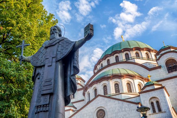 کلیسای سنت ساوا Beograd بلگراد صربستان