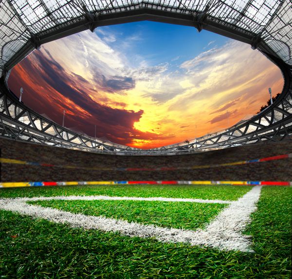 عکس زمین فوتبال خفن