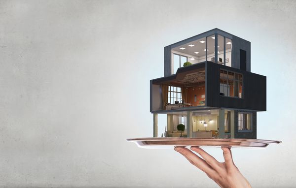 طراحی خانه رویایی شما رسانه های مخلوط