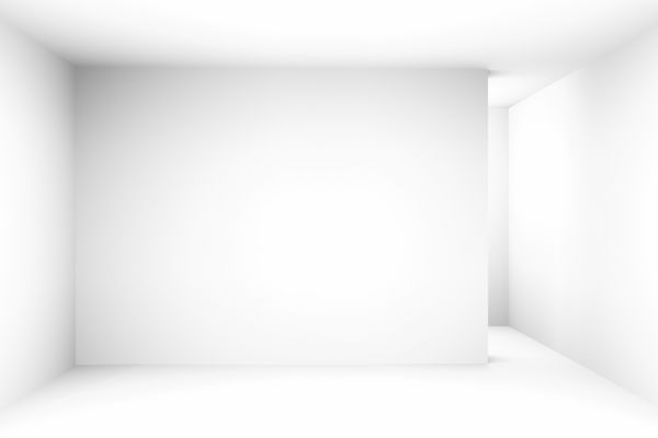 خلاصه سفید اتاق خالی ساده برجسته آینده است پس زمینه معماری از پس زمینه ما استفاده می کند تصویر 3D و اتاق رندر
