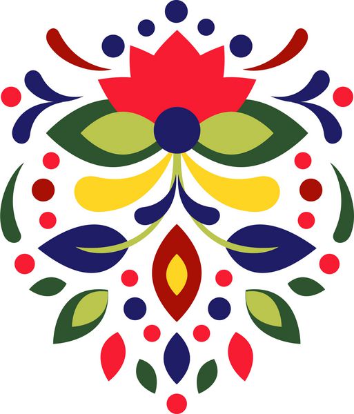 تزئین قبیله ای مکزیکی و آفریقایی گلدوزی آزتک نسخه قومی برای طراحی مد لباس گلدوزی آگهی ها پوستر کارت پس زمینه تصویر برداری