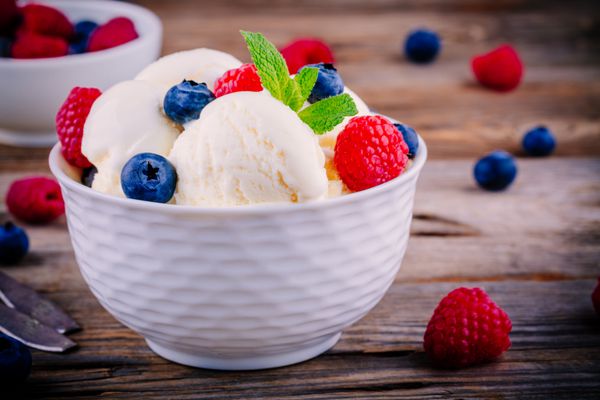  عکس بستنی قیفی شکلاتی