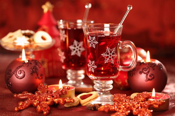 نوشیدنی برای زمستان و کریسمس با کوکی های خوشمزه