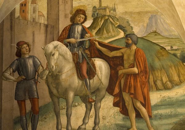 موزیک بوتاگا از Domenico Ghirlandaio XV قرن فلورانس