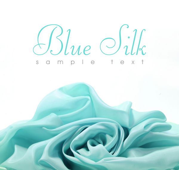 آبی انتزاعی گل رز