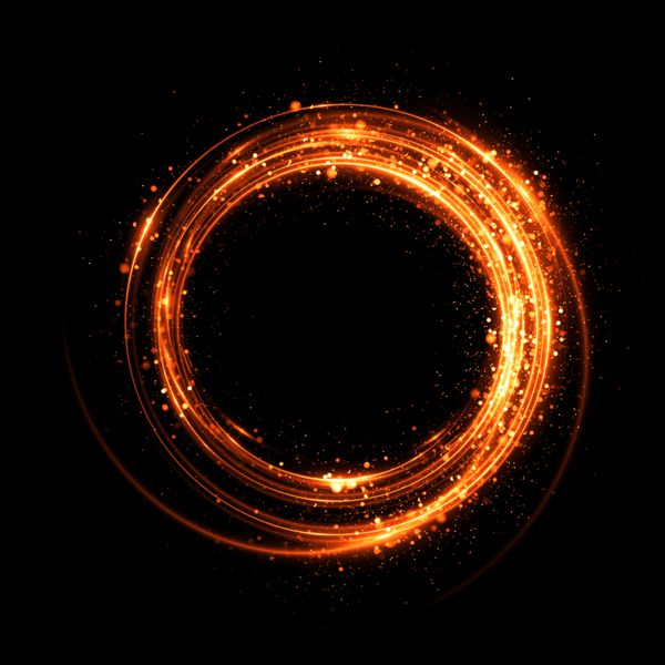 پس زمینه خلاقانه نئون چرخش درخشان پوشش مارپیچ درخشان سیاه ظریف هاله در اطرافقدرت جدا شده است ذرات جرقه تونل فضایی چتر دریایی براق بیضی رنگ LED زرق و برق زدن