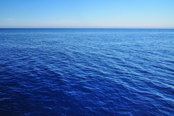 بی پایان اقیانوس دریا آب دریا
