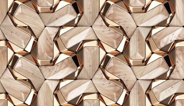 بافت چوبی 3d با دکور طلا گردو و طلای چوب مواد بافت با وضوح بدون درز واقعی