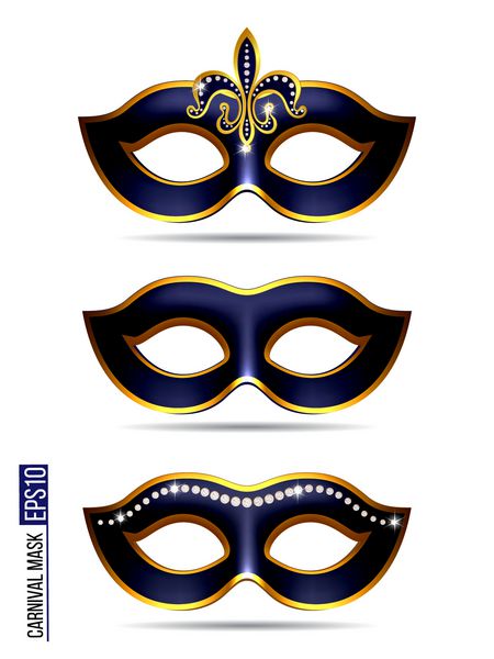 مجموعه ماسک کارناوال Masquerade Mardi Gras طراحی پرنعمت کارناوال برای پوستر حزب شبانه فلیپ حزب بنر حزب موزیک دعوت کارناوال