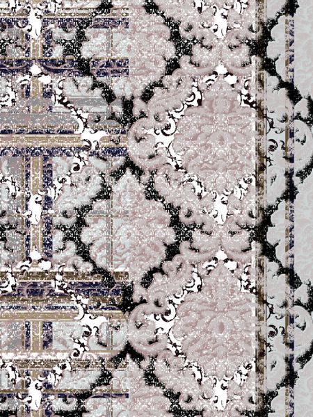 طرح های بسیار دقیق گرانج انتزاعی پس زمینه گلدان گلدان گلدار الگوی پچ ورق برای فرش فرش پارچه کتانی برای بافت هنر
