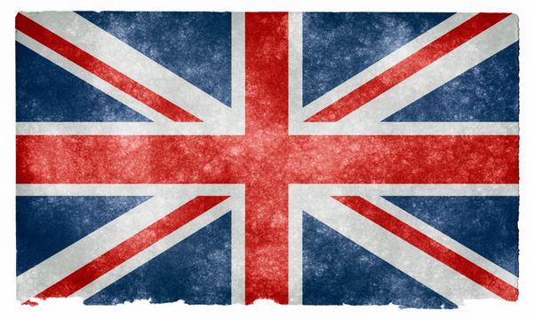 پرچم UK Grungy در مقاله Vintage