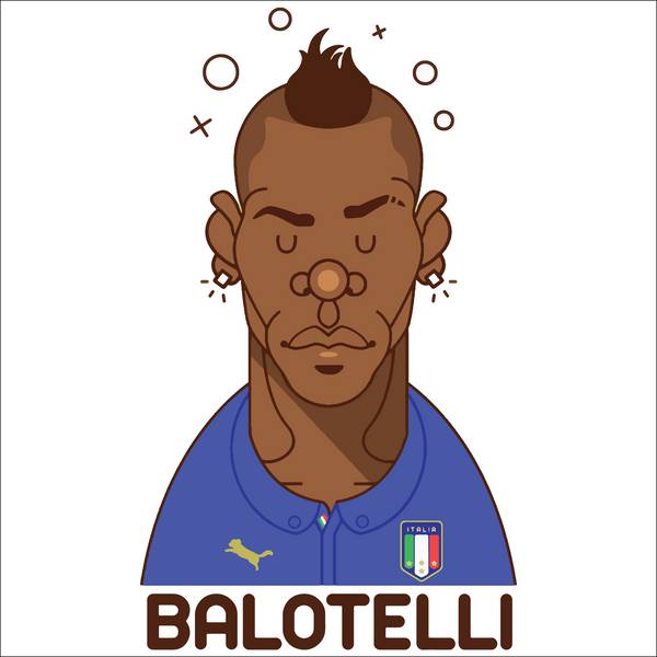 ماریو بالوتلی در تیم ملی فوتبال ایتالیا