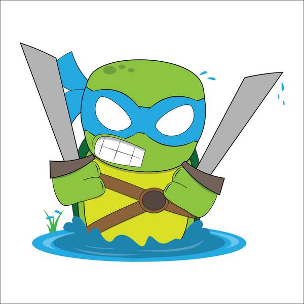 لئوناردو عصبانی در لاکپشت های نینجا