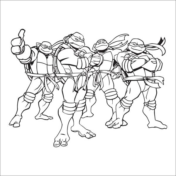  عکس لاک پشت های نینجا برای پروفایل