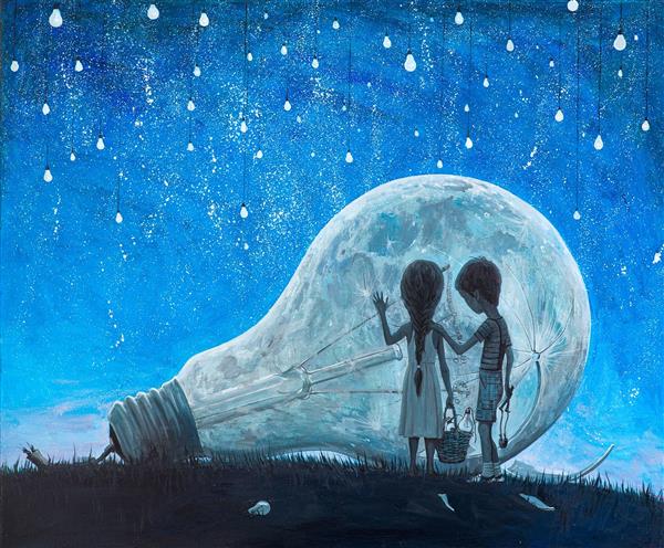 شبی که ماه را شکستیم اثر هنری