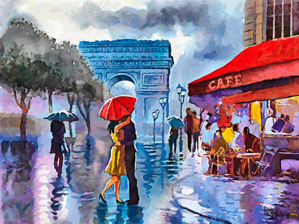 سلیتو مدیروس بوسه در باران Celito Medeiros kiss in the rain