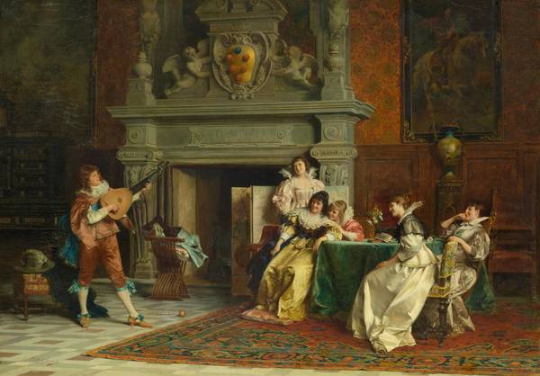 تیتو کنتی نوازنده ی عود Tito conti the lute player