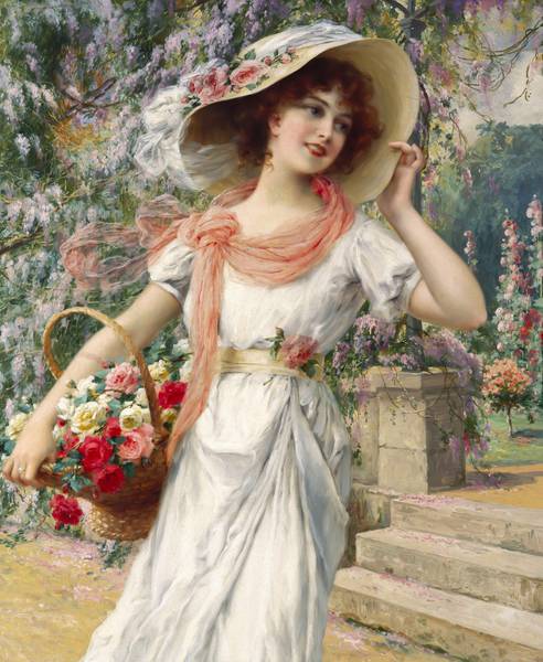 امیلی ورنون دختر گل فروش Emile vernon flower girl