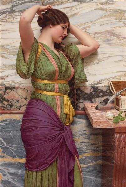 نقاشی گیجی اثر جان ویلیام گادوارد