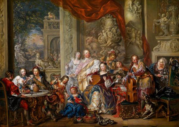 یوهان گئورگ پلاتزر کنسرت در کاخ Johann Georg Platzer Concert in the palace