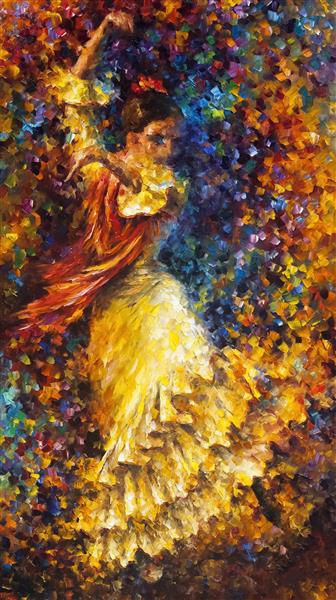 نقاشی رقصنده اثر لئونید افرموف