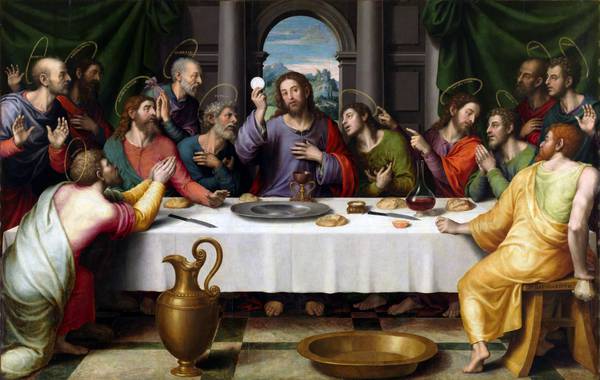 وینسنت خوان ماتیک شام آخر Vicente Juan Macip last dinner