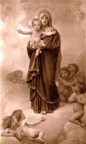 بانوی فرشتگان ما نقاشی اثر ویلیام آدولف بوگرو