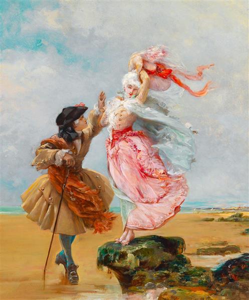 بر باد رفته نقاشی اثر جورج کلرین