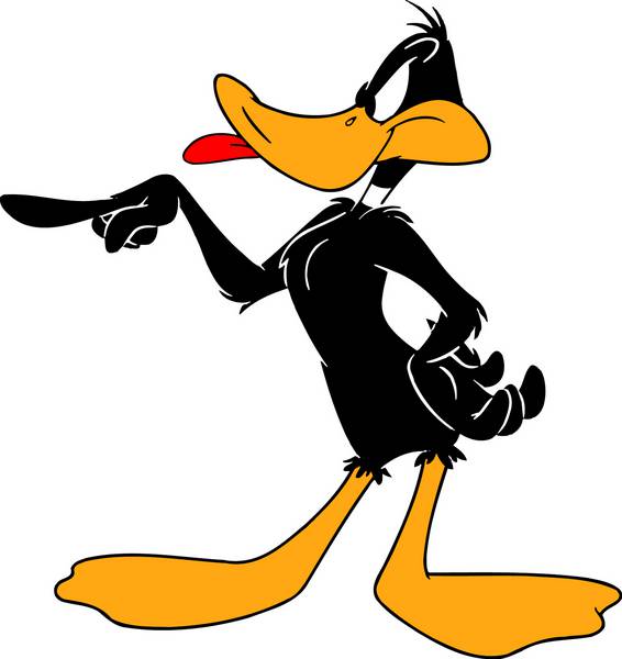 دافی داک اردک سیاه مسخره کردن