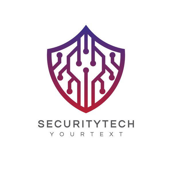 طراحی آرم فناوری امنیتی