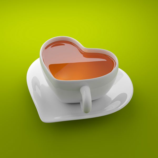 مفهومی از فنجان برای دوستداران چای