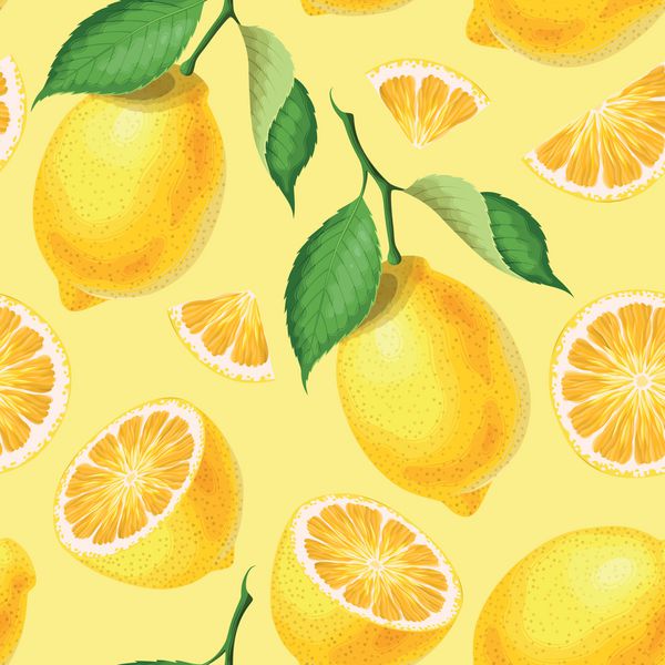الگوی بدون درز با لیمو