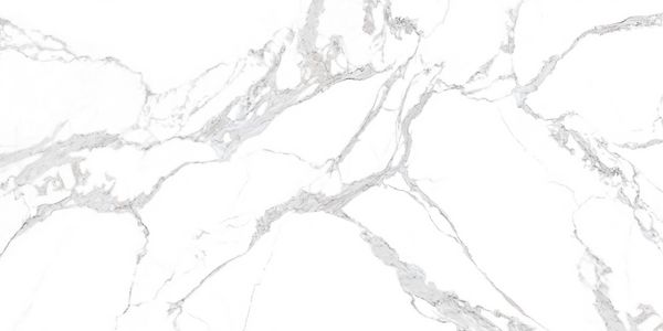 بافت مرمر سفید جلا زمینه کاشی Calacatta برای دکوراسیون داخلی و جوهر افشان کاشی و سرامیک